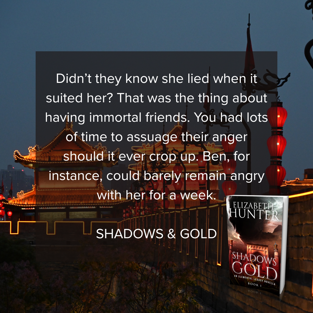 Shadows and Gold: Elemental Legacy Novella 1