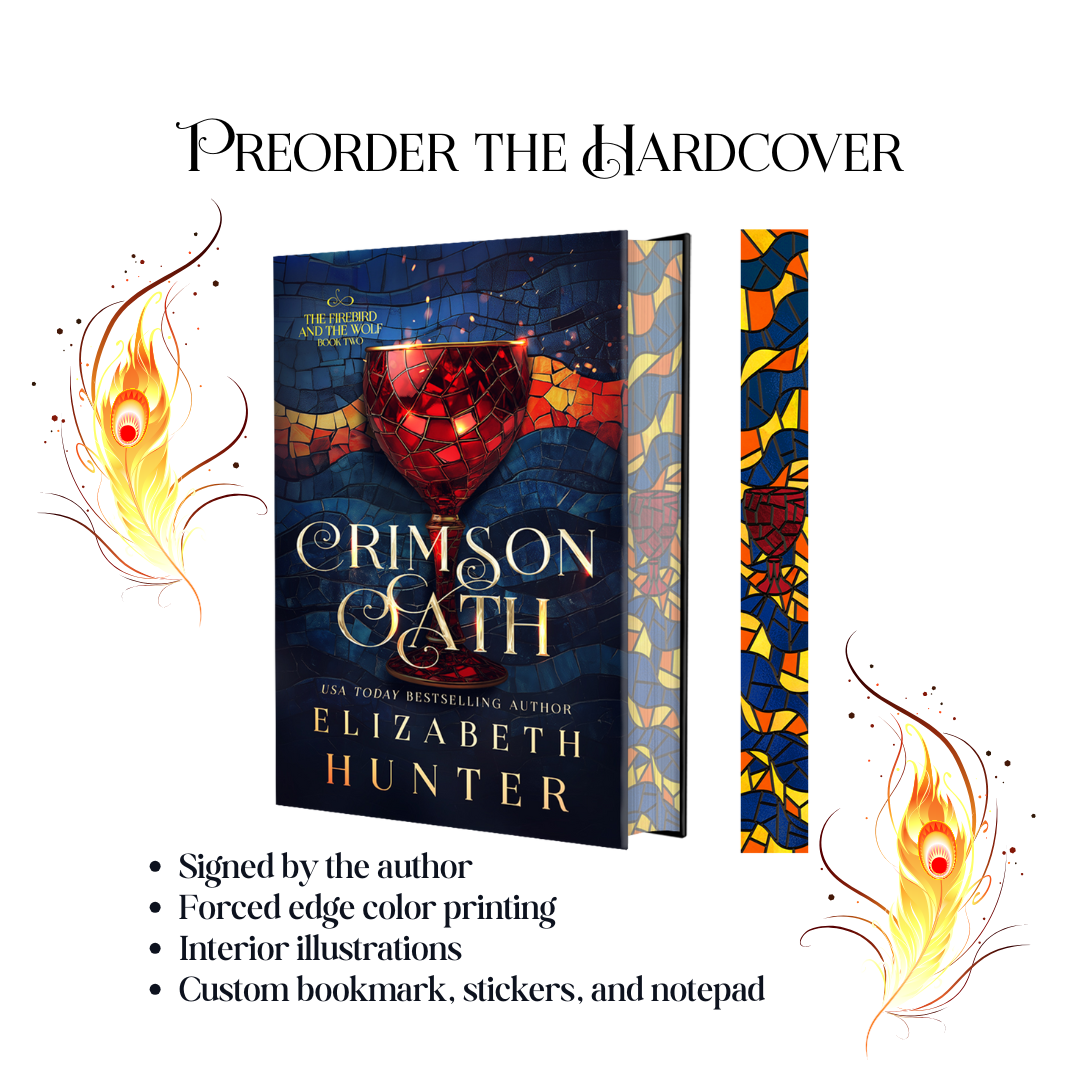 Pre Order Signed Hardcover - Crimson Oath (The Firebird and The Wolf - Book 2)