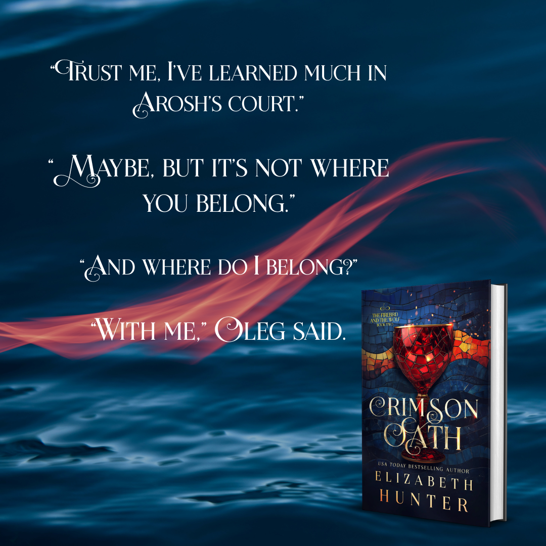 Pre Order Signed Hardcover - Crimson Oath (The Firebird and The Wolf - Book 2)