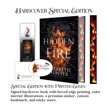 A Hidden Fire (Elemental Mysteries #1) - Special Edition