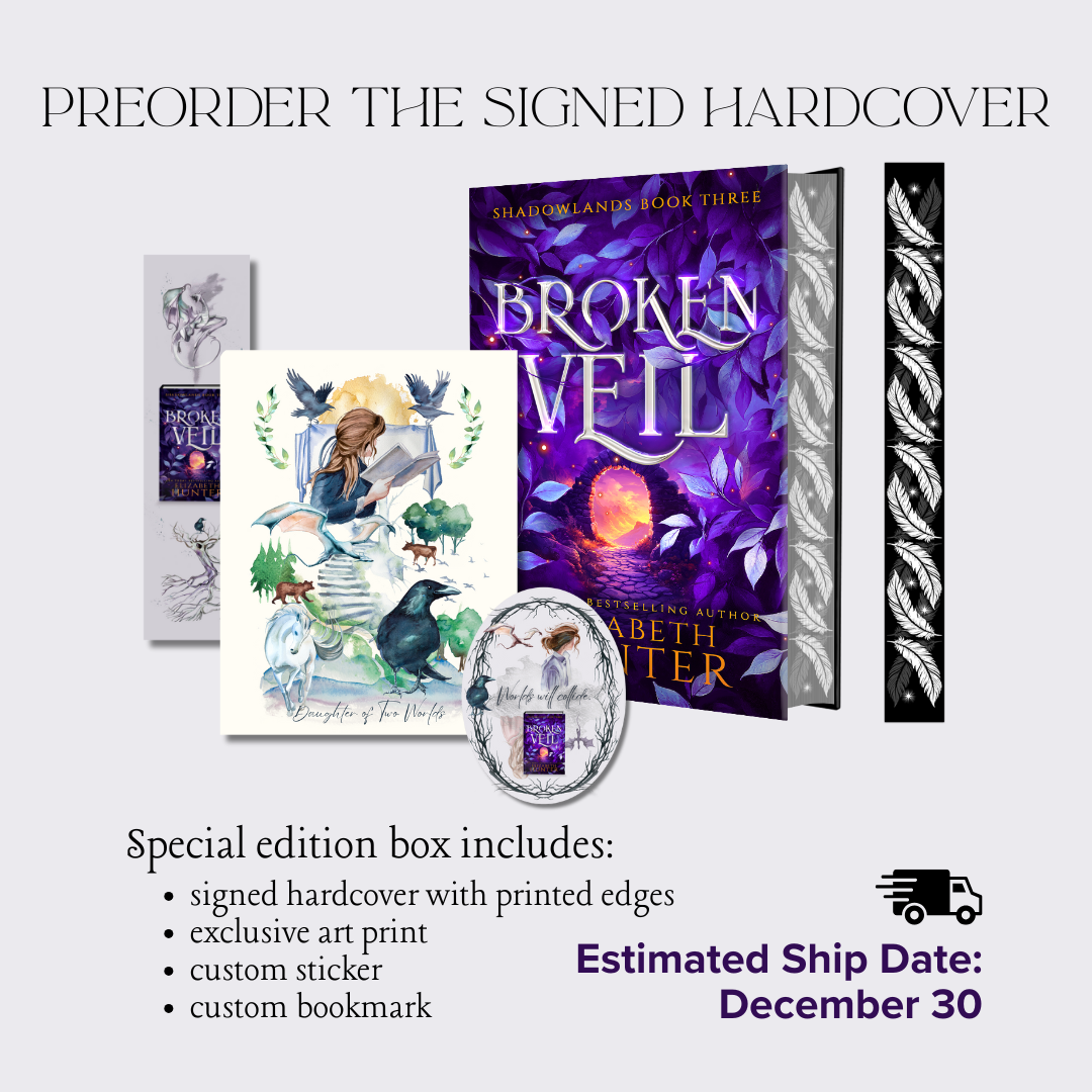 Broken Veil Printed Edge Signed Hardcover Box