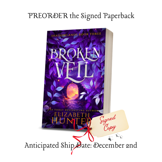 Preorder - Broken Veil Signed Paperback