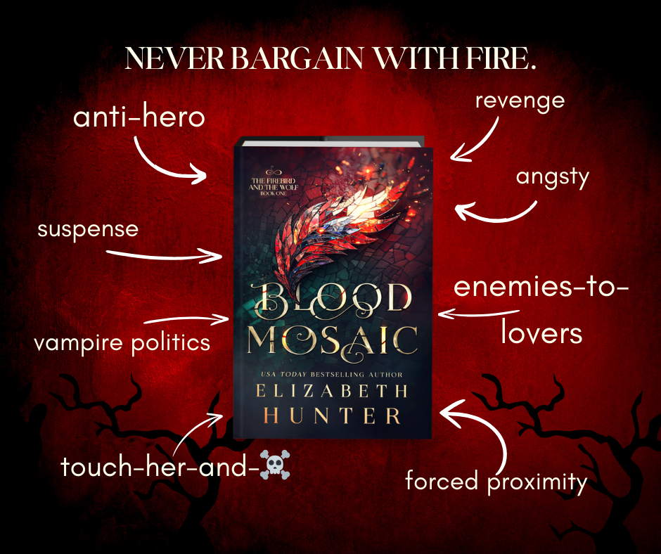 Signed Hardcover - Blood Mosaic (The Firebird and The Wolf - Book 1)