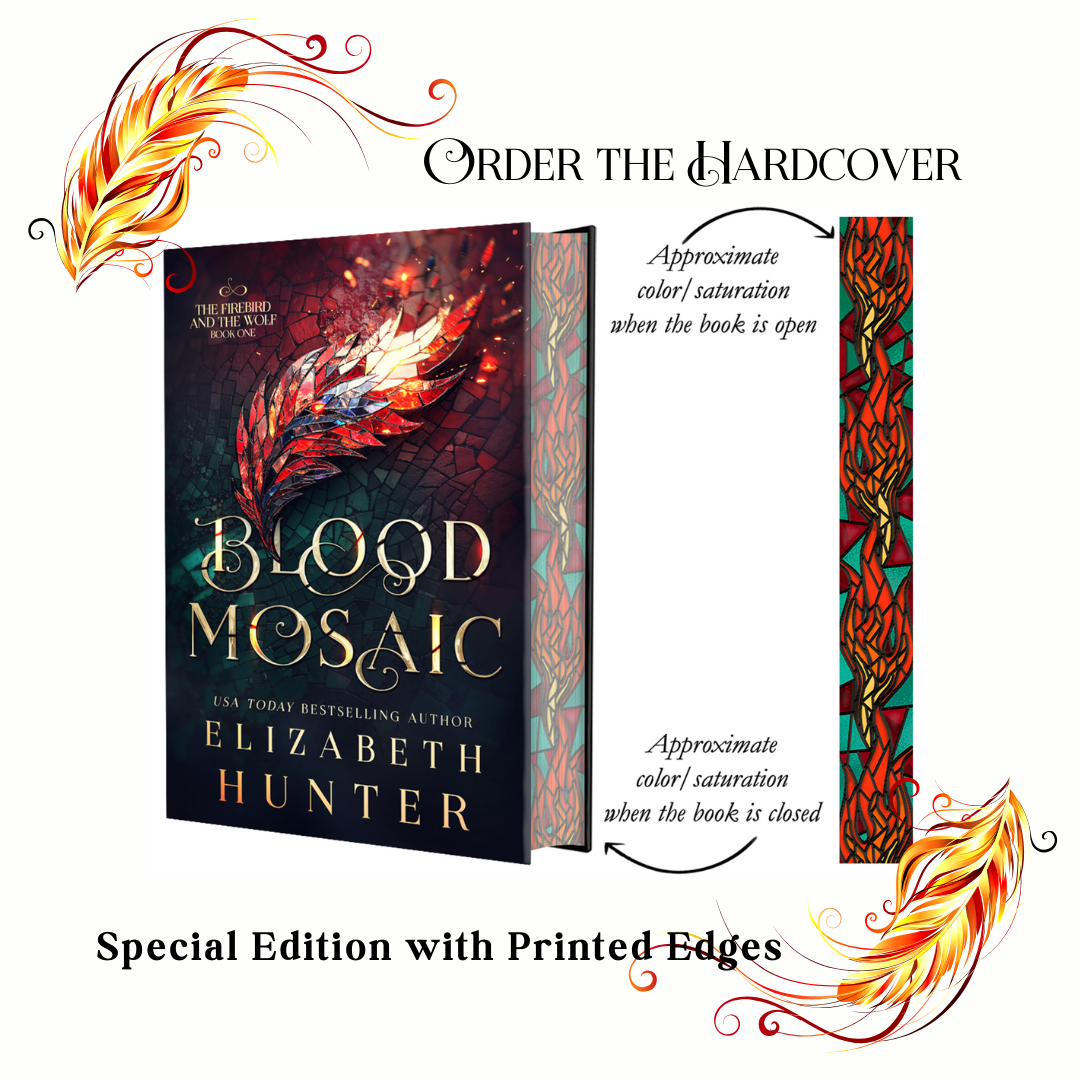 Signed Hardcover - Blood Mosaic (The Firebird and The Wolf - Book 1)