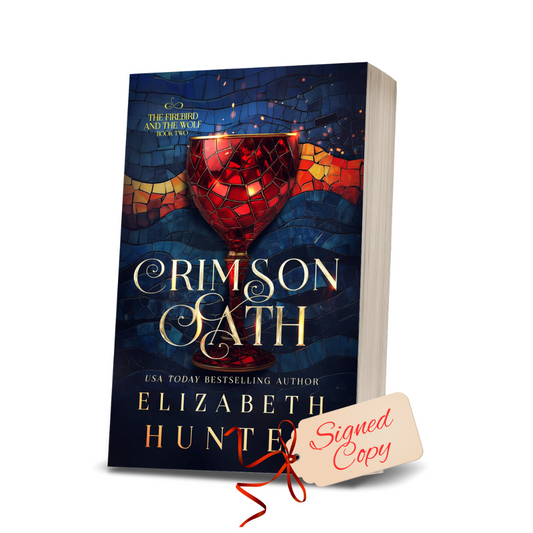 Signed Paperback - Crimson Oath (The Firebird and The Wolf - Book 2)
