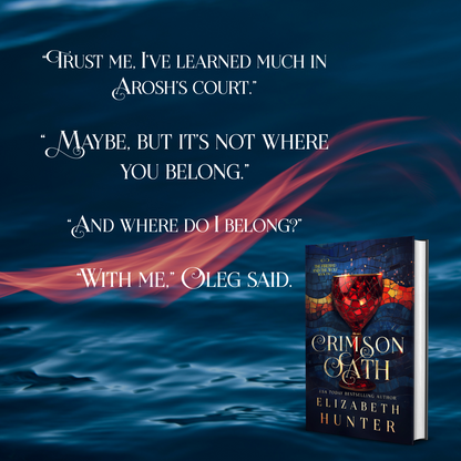 Pre Order Signed Hardcover - Crimson Oath (The Firebird and The Wolf - Book 2)