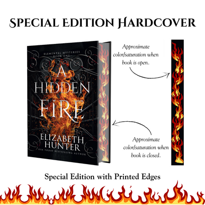 A Hidden Fire (Elemental Mysteries #1) - Special Edition