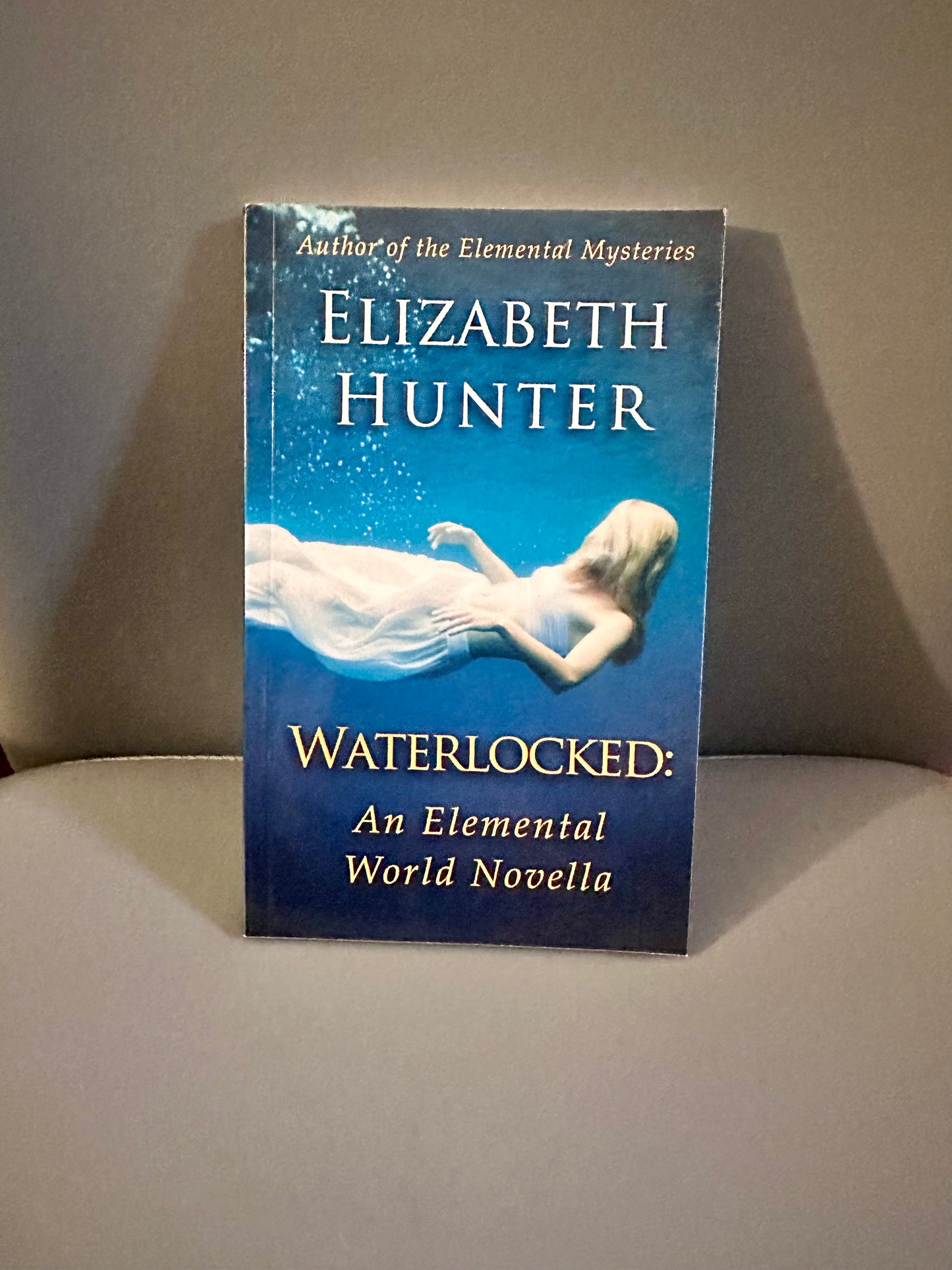 Waterlocked: A Fantasy Romance Novella (original cover) Signed Paperback