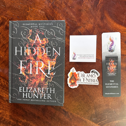A Hidden Fire (Elemental Mysteries #1) - Special Edition