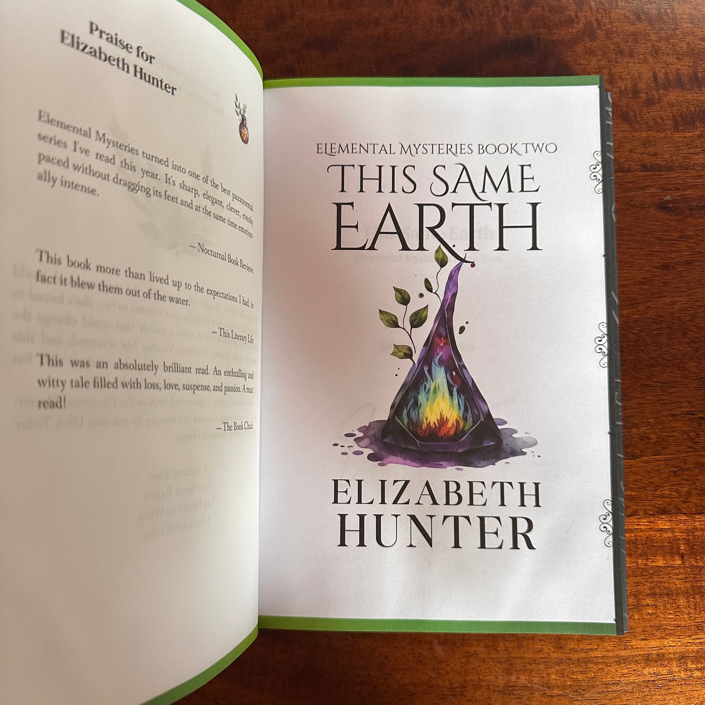This Same Earth (Elemental Mysteries #2) - Special Edition