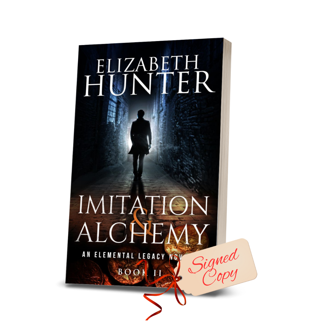 Imitation and Alchemy: A Paranormal Adventure Novella (Elemental Legacy prequel 2) Signed Paperback