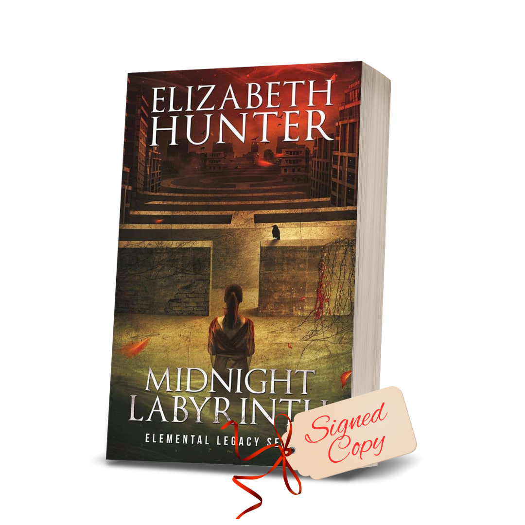 Midnight Labyrinth (Elemental Legacy Book 1) Signed Paperback