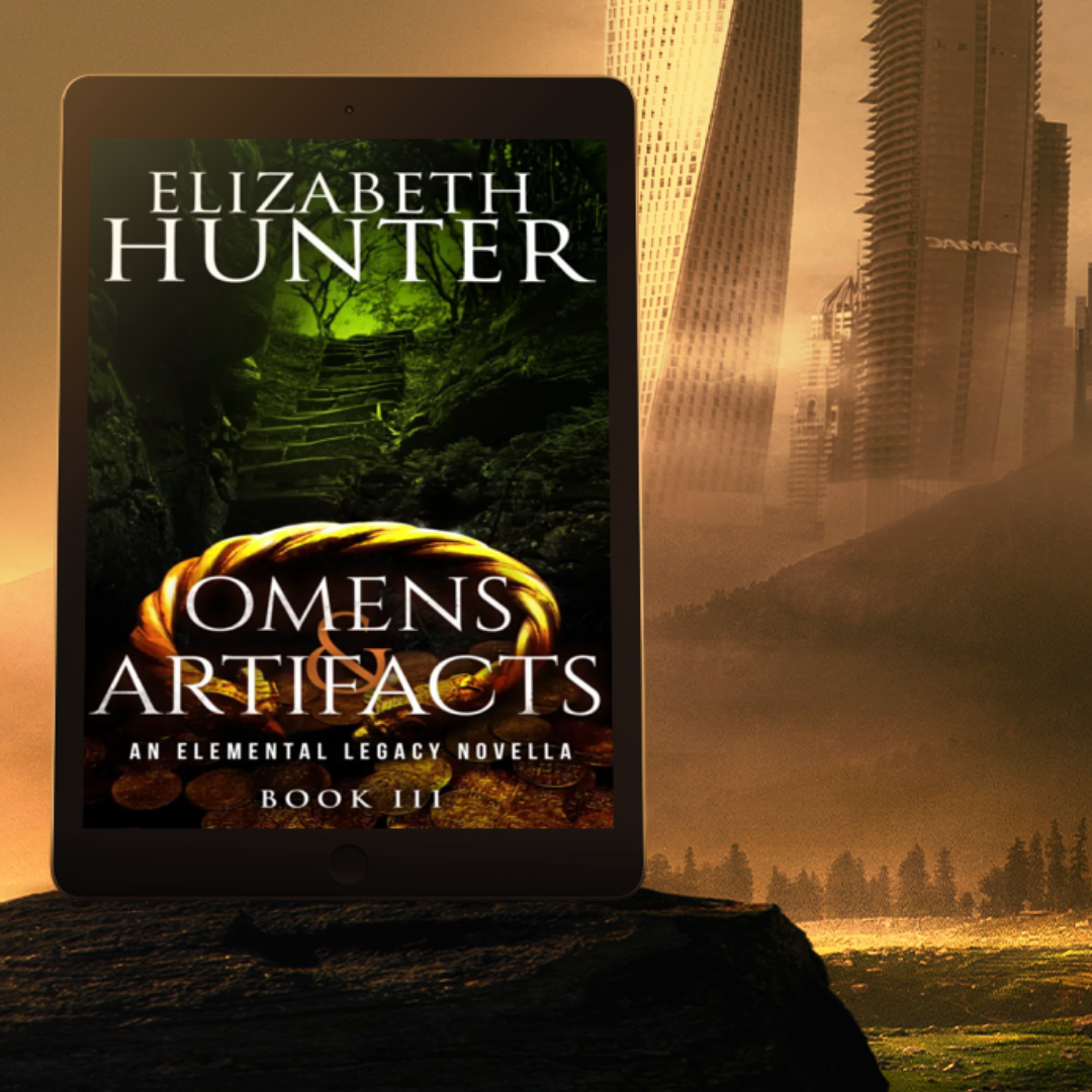 Omens and Artifacts: A Paranormal Adventure Novella (Elemental Legacy prequel 3) Signed Paperback