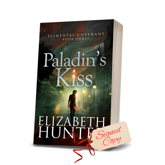 Paladin's Kiss: A Paranormal Mystery Romance (Elemental Covenant Book 3) Signed Paperback