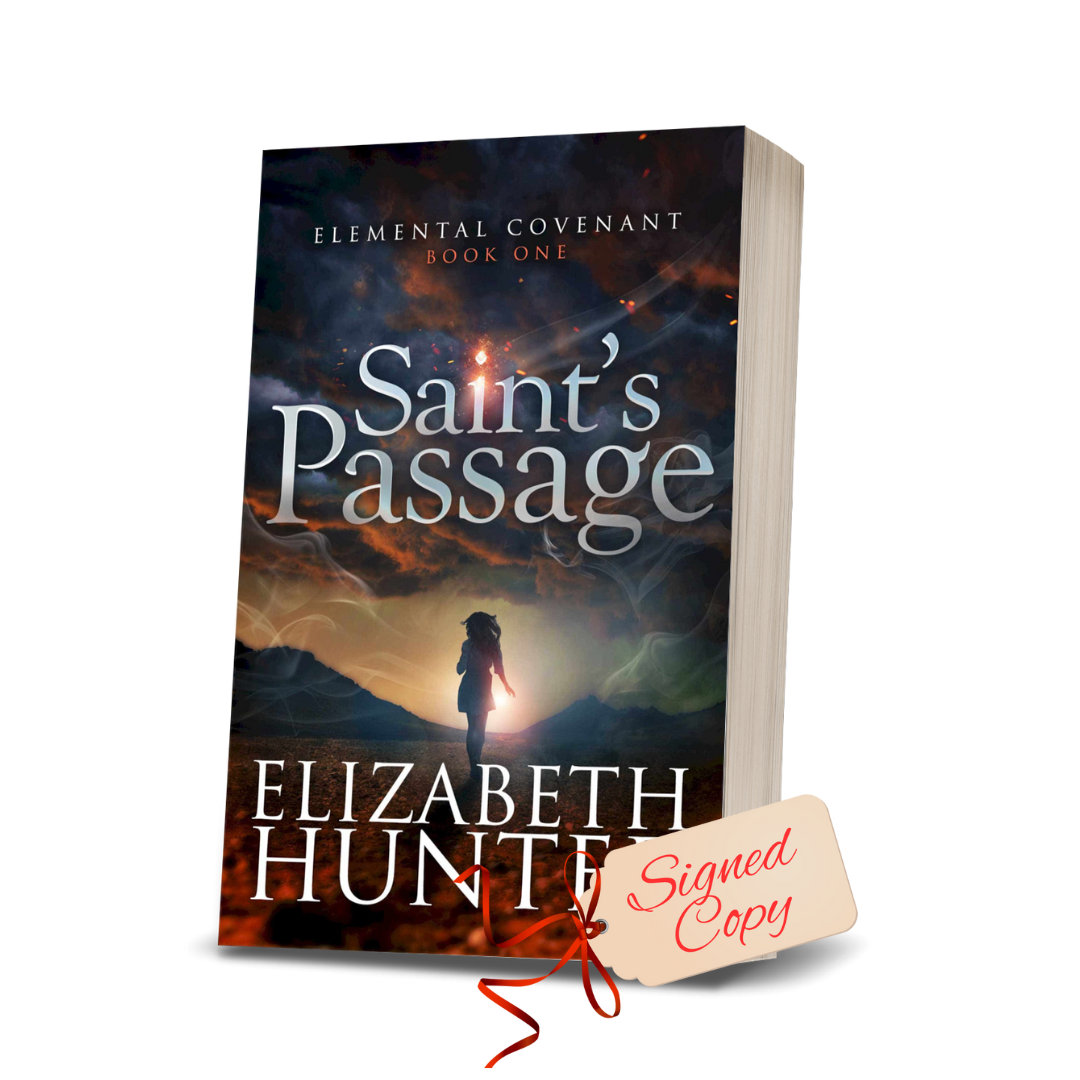 Saint's Passage: A Paranormal Mystery Romance (Elemental Covenant Book 1) Signed Paperback