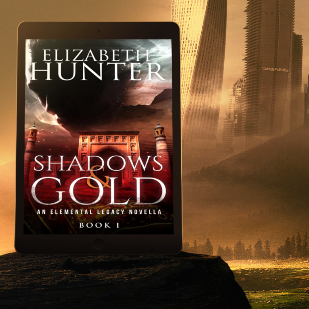 Shadows and Gold: A Paranormal Adventure Novella (Elemental Legacy prequel 1) Signed Paperback