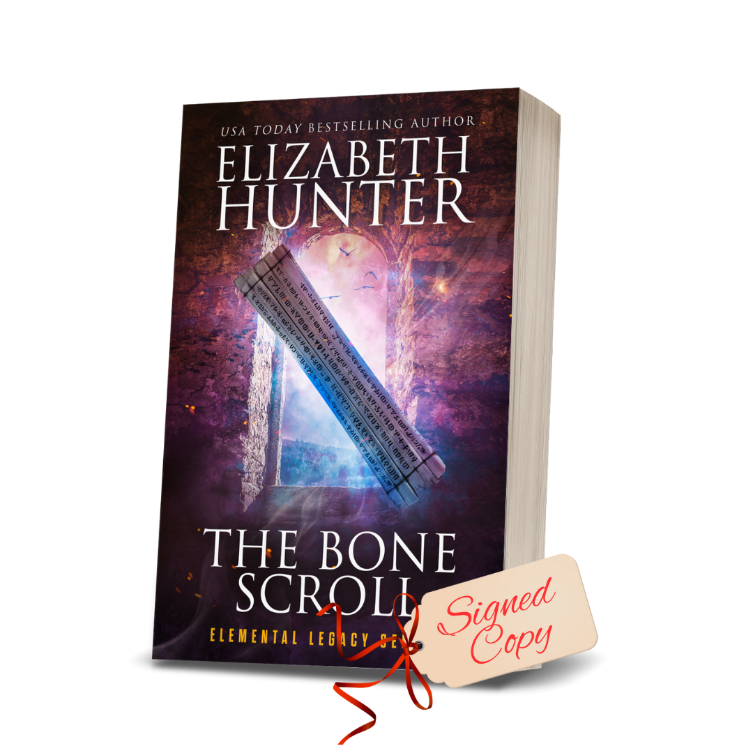 The Bone Scroll (Elemental Legacy Book 6) - Signed Paperback