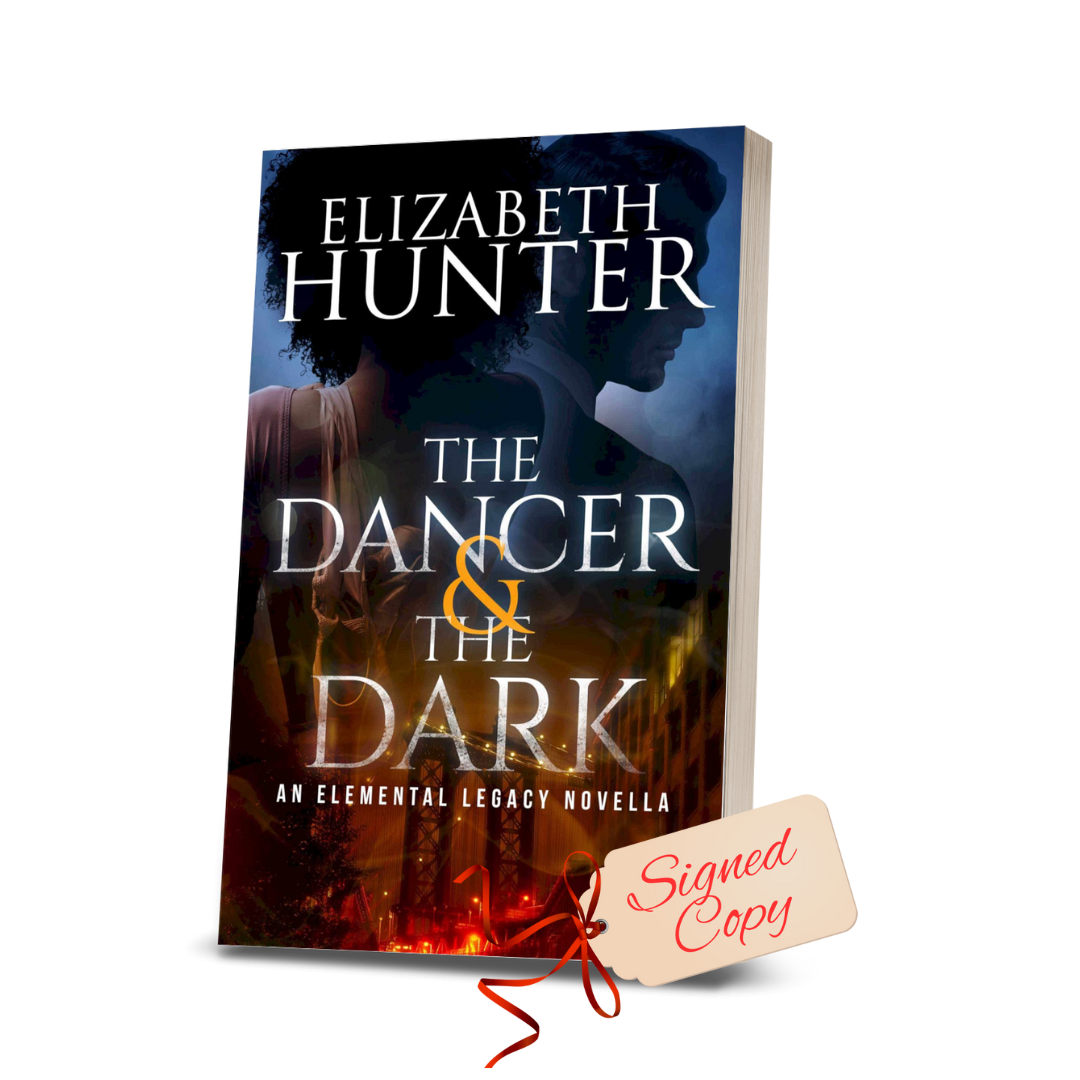 The Dancer and the Dark: A Paranormal Romance Novella  (Elemental Legacy Book 7) Signed Paperback