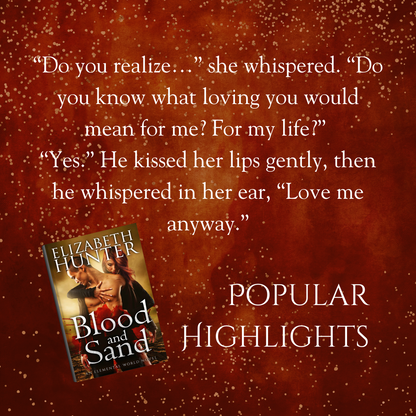 Blood and Sand: Signed Character Cover