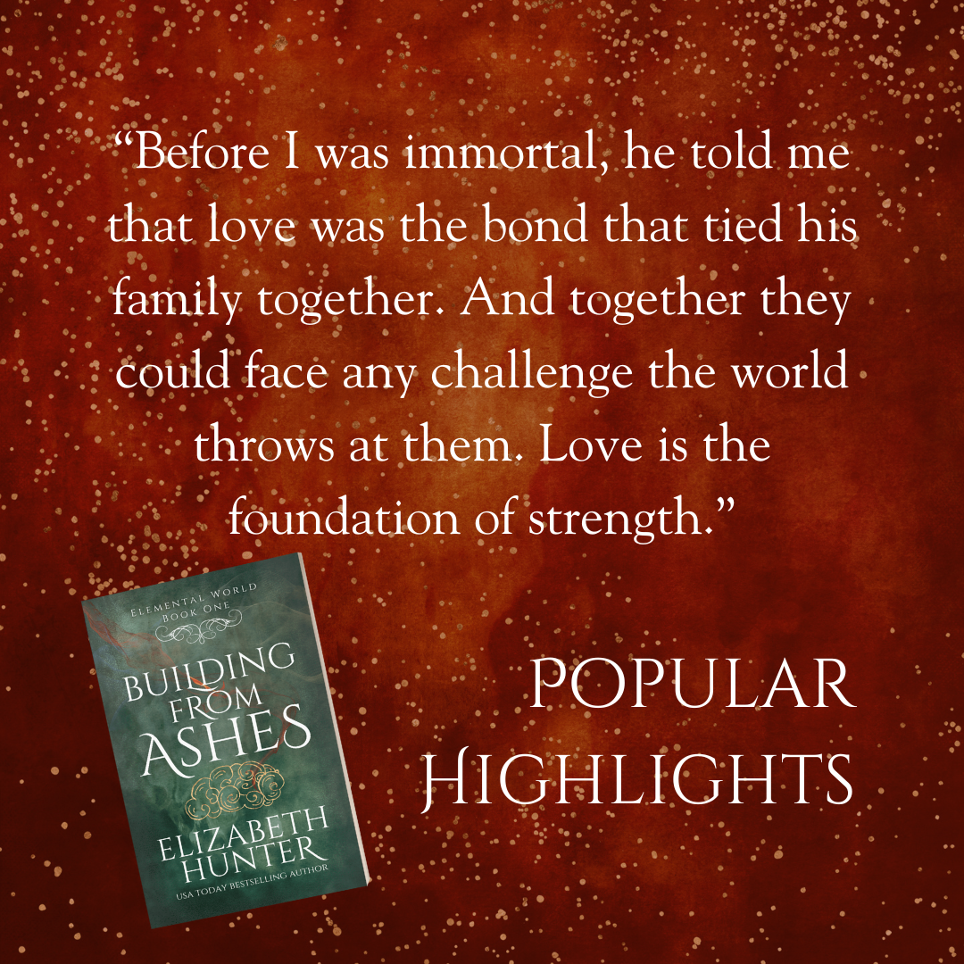 Building From Ashes: An Elemental Vampire Romance - Signed Paperback