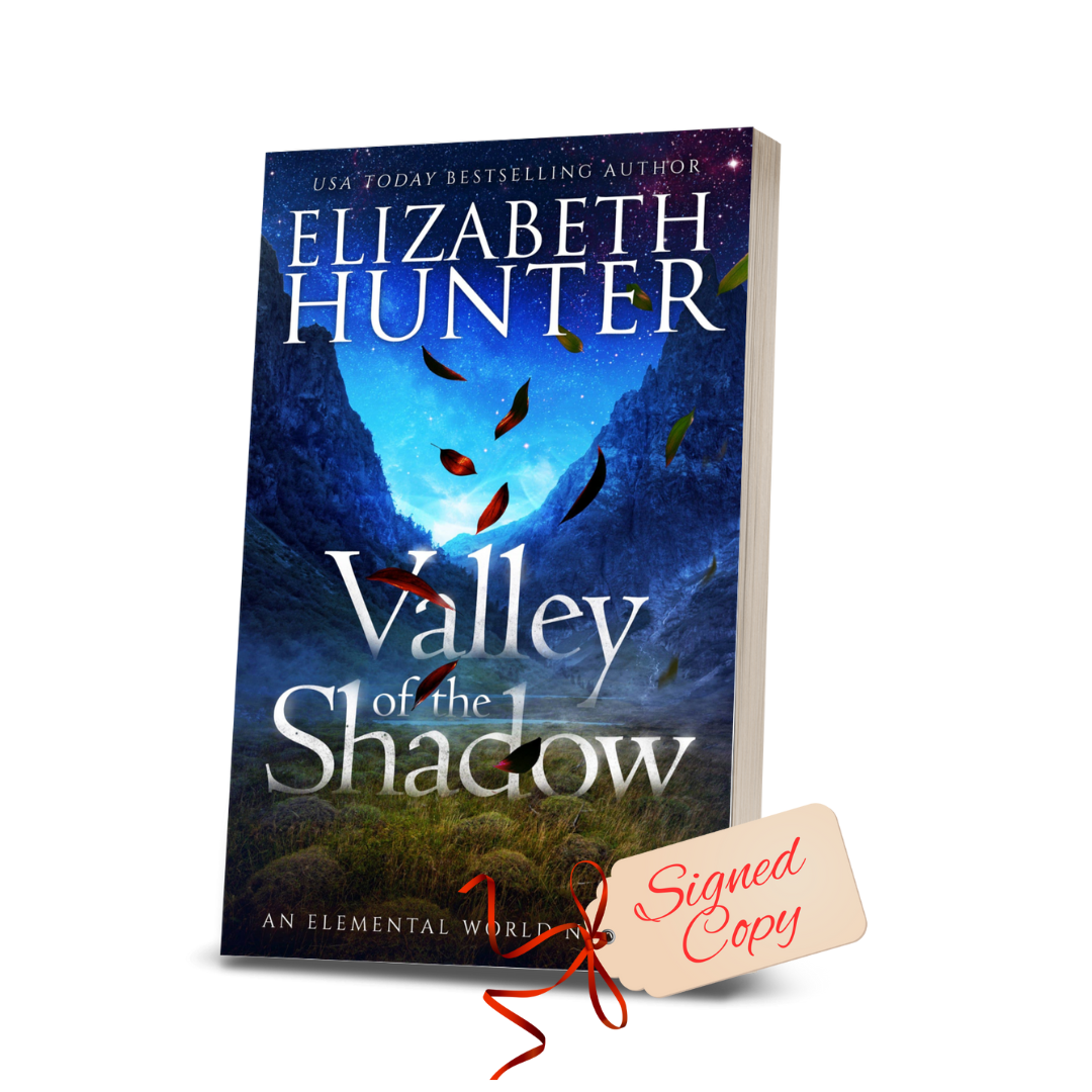 Valley of the Shadow: An Elemental Vampire Novella Signed Paperback