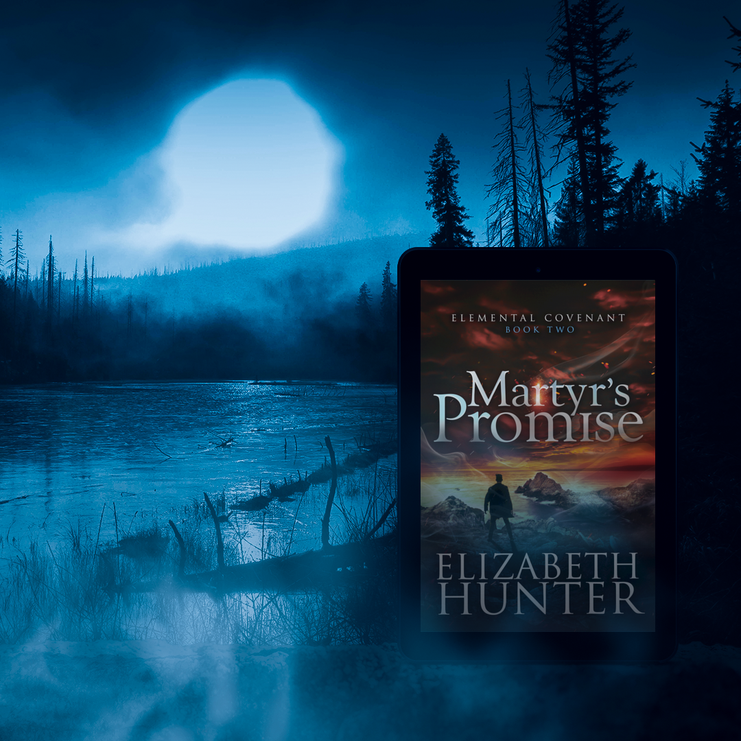 Martyr's Promise: A Paranormal Mystery Romance (Elemental Covenant Book 2) Signed Paperback